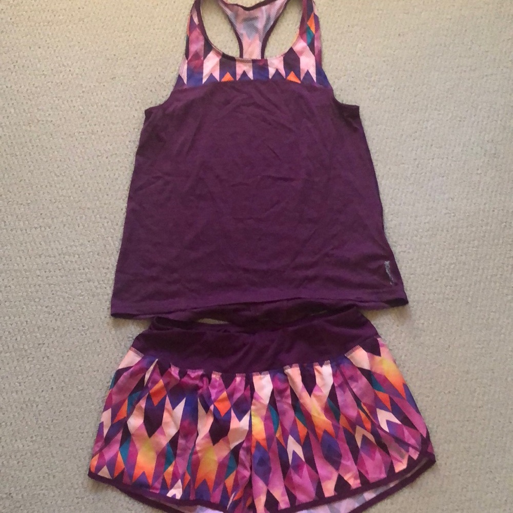 Reebok shorts and tank